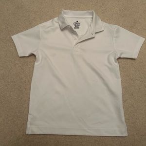 Chaps White Polo Size XS 6-7